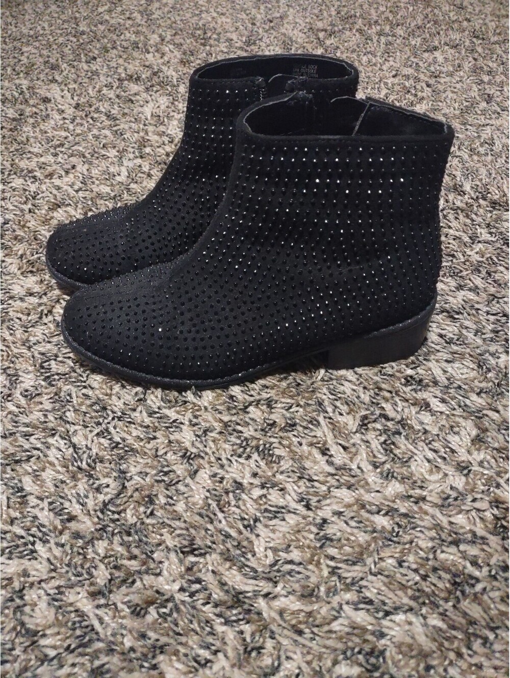 Girls Rhinestone Steve Madden booties size 3